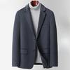 Completi da Uomo Autunno e Inverno Nuovi Completo in Nylon e Lana Double-face Giacca Casual
