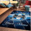 Custom Name Gremio Football Club Emblem Rug Office Rug Chair Mat Non Slip Carpet Rugs for Bedrooms Dining Room Living Room Home Decor Gifts
