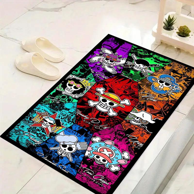 Anime Pirate Adventure Carpet Rug for Living Room Bedroom Home Sofa Decoration,Kids play Non-slip Floor Mat