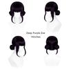 Anime Rumi Mila Zoe Cosplay Synthetic Hair Double Bun Suitable for Women's Daily Wear Party Role Play Heat Resistant Fiber Wig