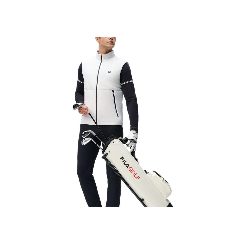 New FILA Golf Series Vest Men's Jade White A11M445903F-WT