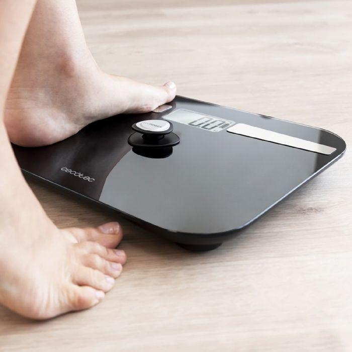 Cecotec Pèse-personne Surface Precision EcoPower 10200 Smart Healthy Black