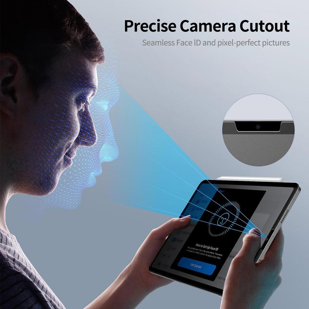 ENKAY HAT PRINCE For iPad mini (2024)/mini (2021) 28 Degree Anti-Peep Screen Protector Tempered Glass 0.33mm Film