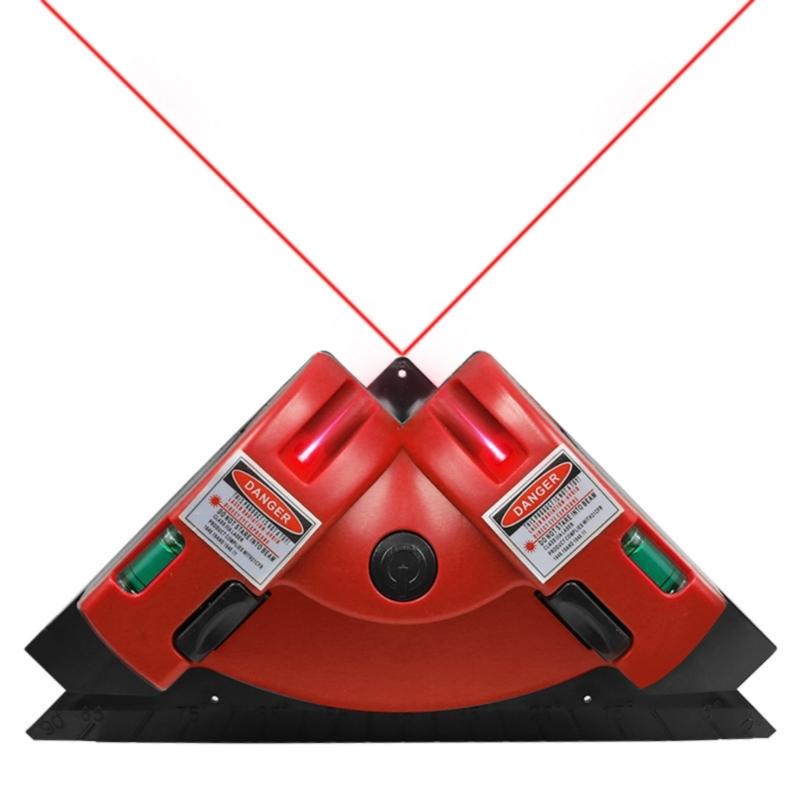 90 Degree Automatic Leveling Lasers Alignment Tool Suitable For Floor Tile Positioning Installation With Beam Projection