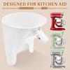 2PcFlour Funnel Kitchen Aid Mixer Stand Mixer Attach for Kitchenaid Artisan Ksm150/KSM70 4.5/5/7-Qt Tilt-Head Stand Mixer Funne