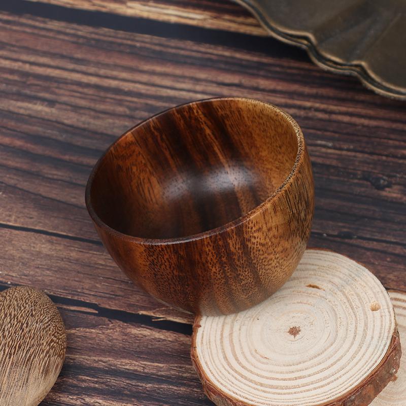 Bol pentru salată, practic, durabil, din lemn, simplu, pentru depozitare, bol de bucătărie, tacâmuri