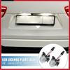 2 Pcs White 3528SMD LED License Plate Light 35910-75F21 for Suzuki Grand Vitara