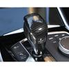 Carbon Fiber Central Console Gear Shift Knob Trim For BMW 3 Series G20 -
