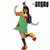 BB Carnival-Costume for Adults Multicolor Circus Clown (2 Pieces) M/L