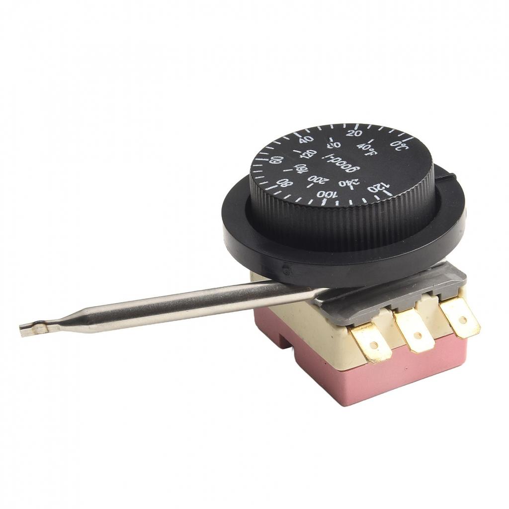 1x Switch 5mm Diameter Adjustable Control Probe Thermostat Controller