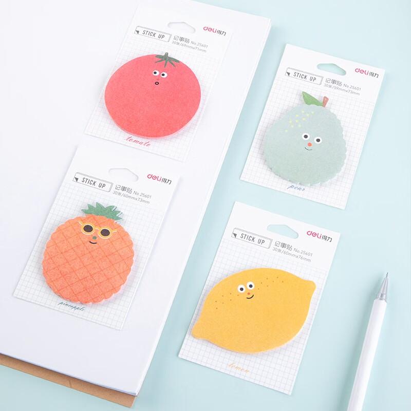 Deli Fruit Theme Sticky Notes Set