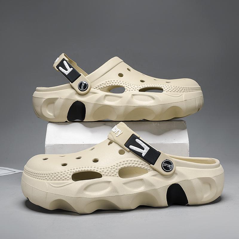 2024 Sommerklassiker Freizeitschuhe Trendbeobachtung Herrensandalen Mode Rutschfest Herren-Sneaker Verschleißfeste Gummi-Strandsandale