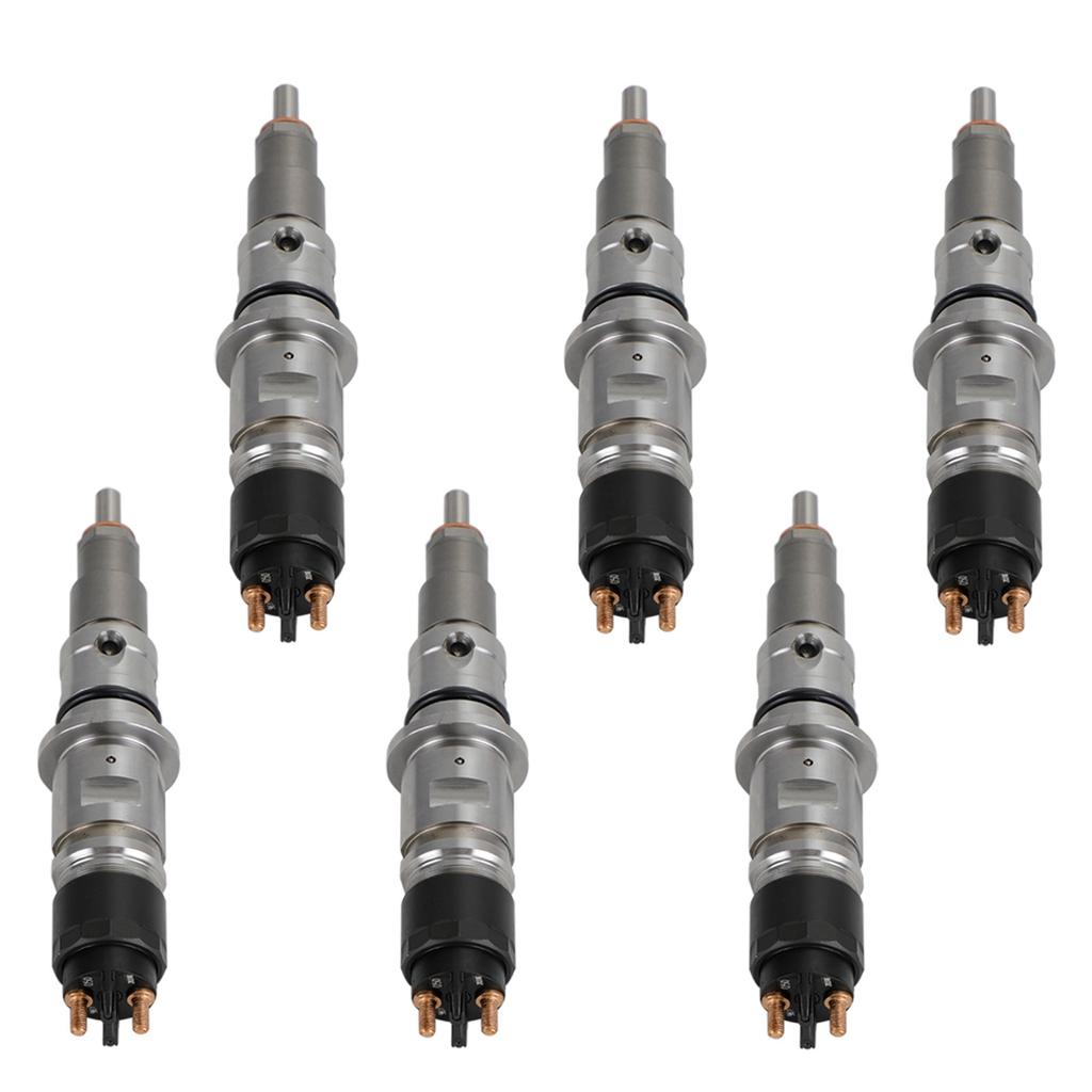 6PCS Common Rail Diesel Fuel Injector Fit for Dodge Cummins 6.7L Ram Truck 2007-2012