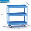 Jundelun 3-Layer Blue Mobile Tool Cart CN Plug (adapter Included)
