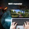 USB WiFi Repeater Portable USB 2.0 WiFi Repeater 2.4G 300Mbps Wide Coverage Plug and Play for Indoor Outdoor
