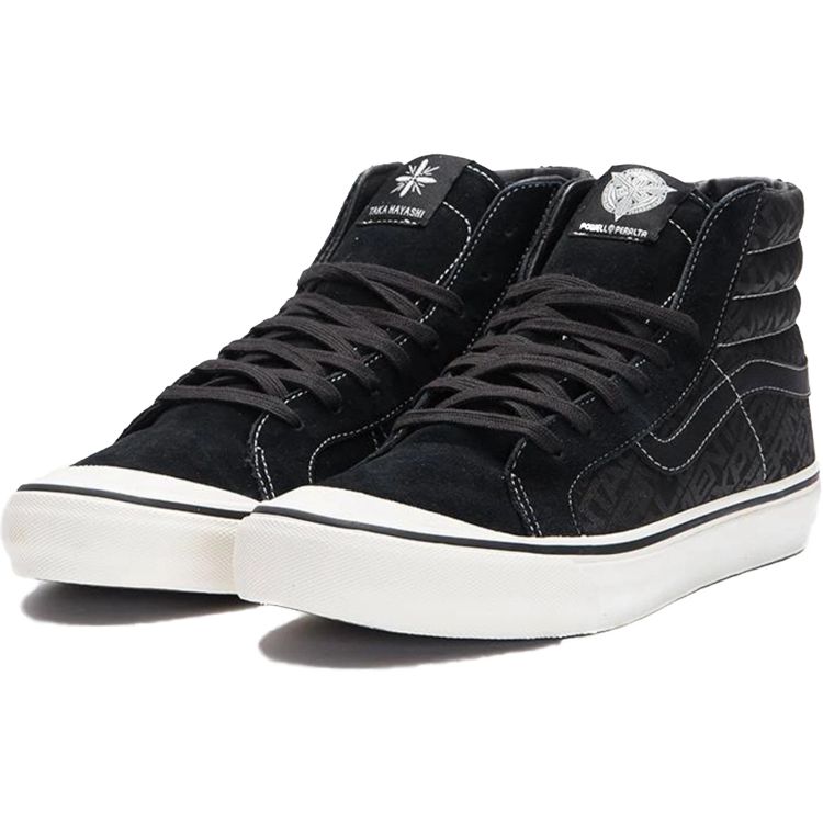 Vans Powell Peralta X Taka Hayashi X  Style 138 Pro Arcad Casual Comfortable High-Top Skate Shoes Unisex Sneakers Black VN0A3Q3YT03