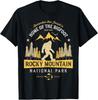 Rocky Mountain National Park Shirt Vintage Colorado Bigfoot Gift Unisex T-Shirt