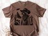 UFO Raccoon Desert T-Shirt: Western Trash Panda Country Wild West Style Gift for Animal Lovers