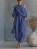2026 Spring Wide-Leg Casual Lantern Pants - Cotton Linen Blend
