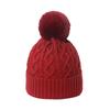 Ins Japanese and Korean Version Wool Hat Autumn and Winter Casual Versatile Trend Thermal Hat Geometric Rhombus Plaid Knitted Hat Women
