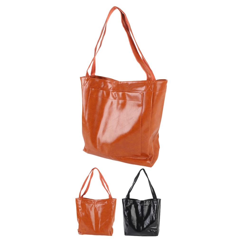 Shoulder Handbag for Women PU Leather Large Work Bag Weekender Travel Purse for Business Commuting E