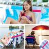Outdoor Beach Towel Strap With Elastic Band For Pool Lounge And Lounge Chair Accessories