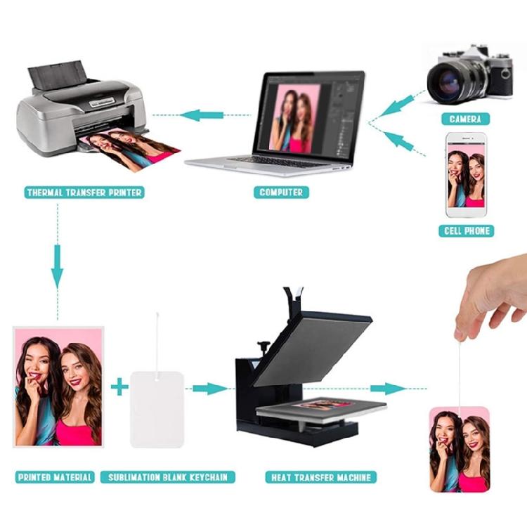 Car Home Felt Sheet Sublimation Blanks Air Freshener Sheets Handmade Art