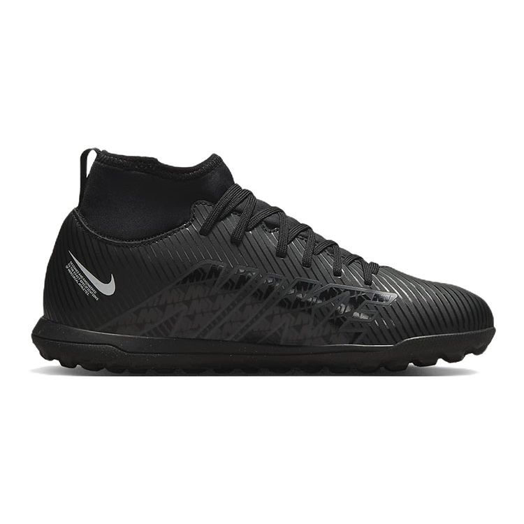 Nike Mercurial Superfly 9 Club TF GS Black Dark Smoke Grey Kids Sneakers Summit-White Volt DJ5954-001