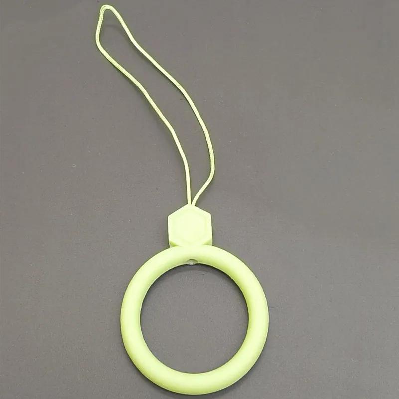 5pcs Fashionable Silicone Mobile Phone Lanyard Strap Hanging Chain Ring Cord Wrist Strap Cell Phone Holder Rope Keychain 2025