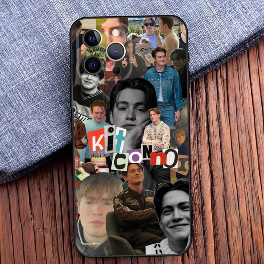 

Actor Kit Connor Phone Case For iPhone 16,15,14,13,12,11,Pro,X,XS,Max,XR,Plus,Mini Soft Black Cover iPhone11