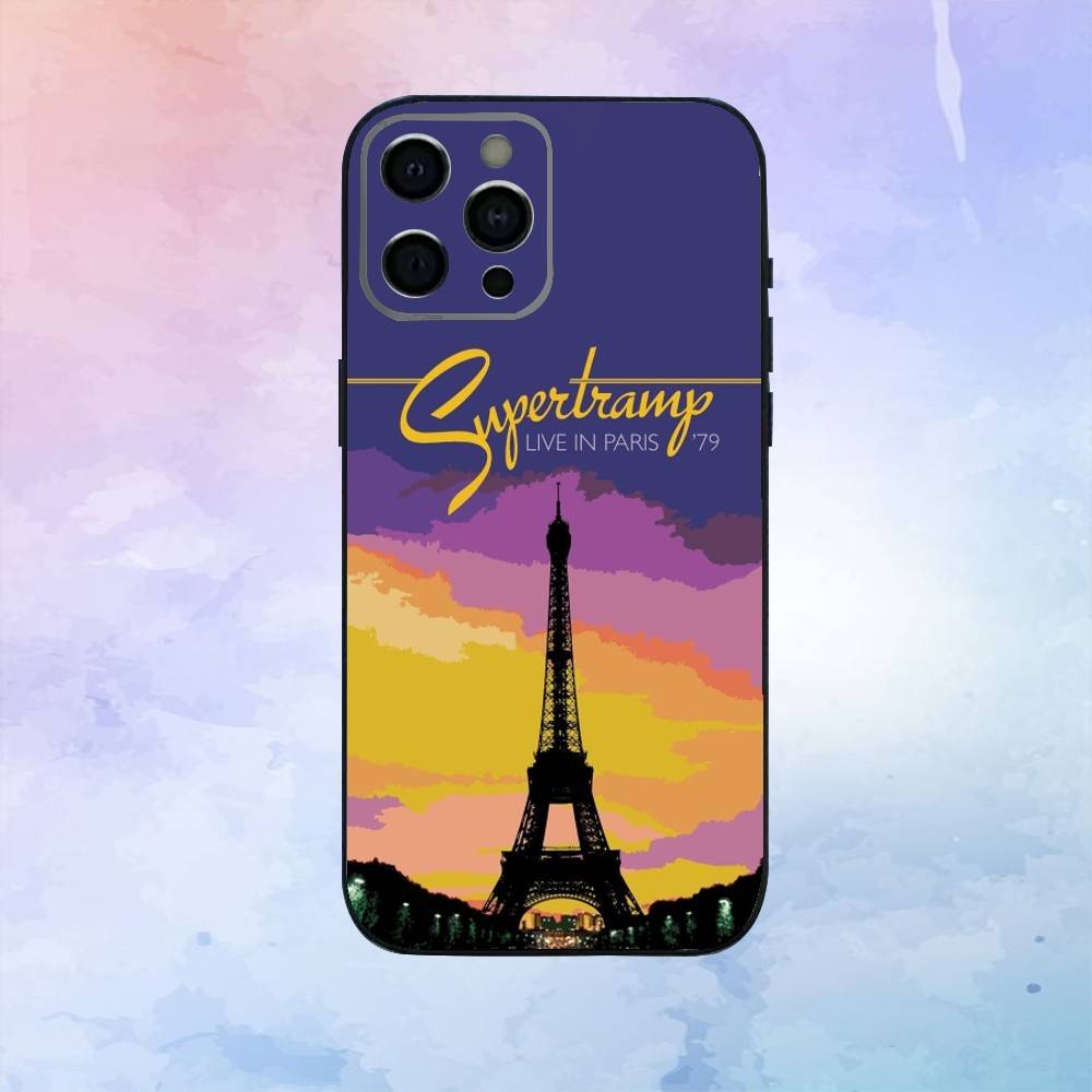 

S-supertramp B-breakfast in A-america Phone Case For iPhone17,16,15,14,13,12,11 Plus,Pro Max Soft Black Cover iPhone11PROMAX