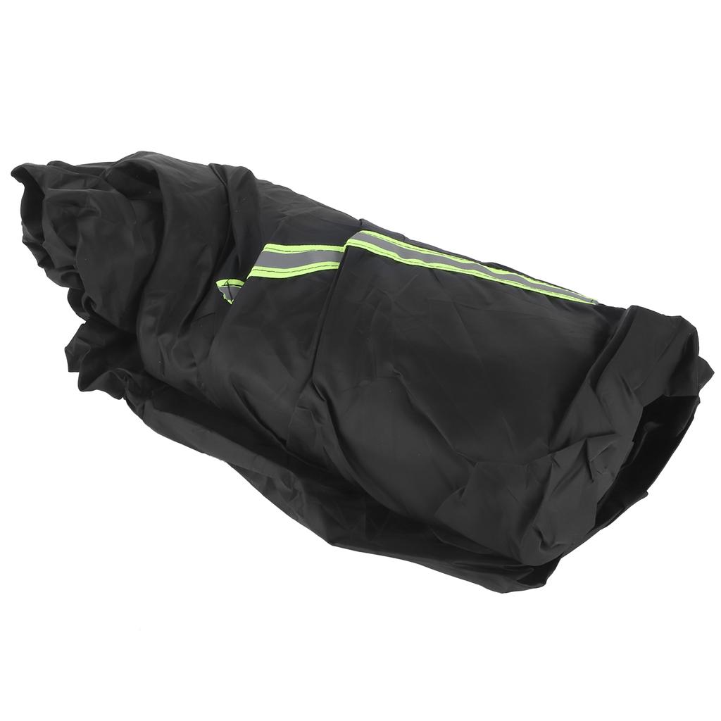 96.5in Motorcycle Cover Sun Rain Protection Night Reflective with Lock‑Holes All Season Universal