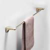 Single Rod Bathroom Towel Rack with Shelf