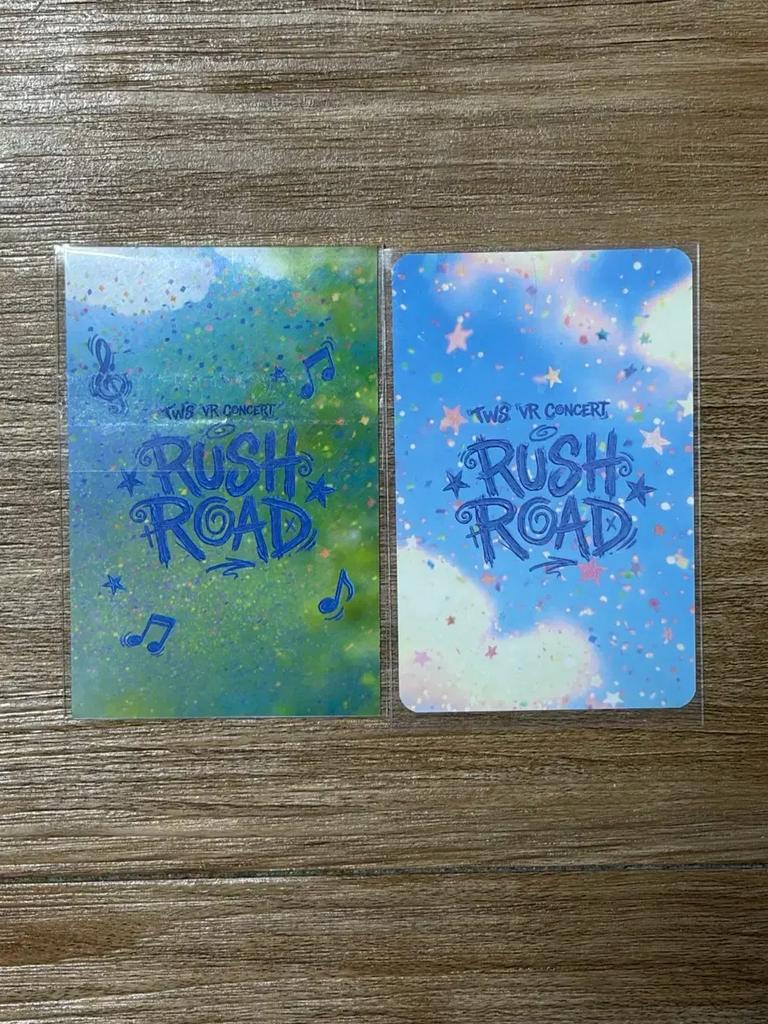 TWS Rush Road Bonus Vial VR Keimin Poka Photo Card 1st Round