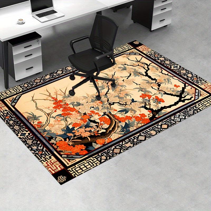1pc. Beautiful Floral Pattern Rug for Home Decor, Office Carpet, Chair Cover, Outdoor Mat, Gift Idea