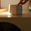 Mini Seesaw Alarms Clock Multifunctional Desk Table Clock Night Light Time Desktop Gadget Weather Clock Home Decor A