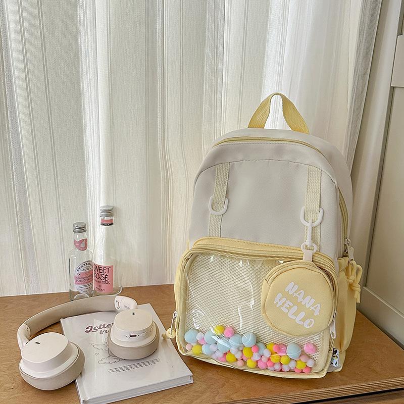 Junior High School Schoolbags  Female Pupils  High Capacity High School Students  New Lightweight Backpacks  Shoulder Bags.