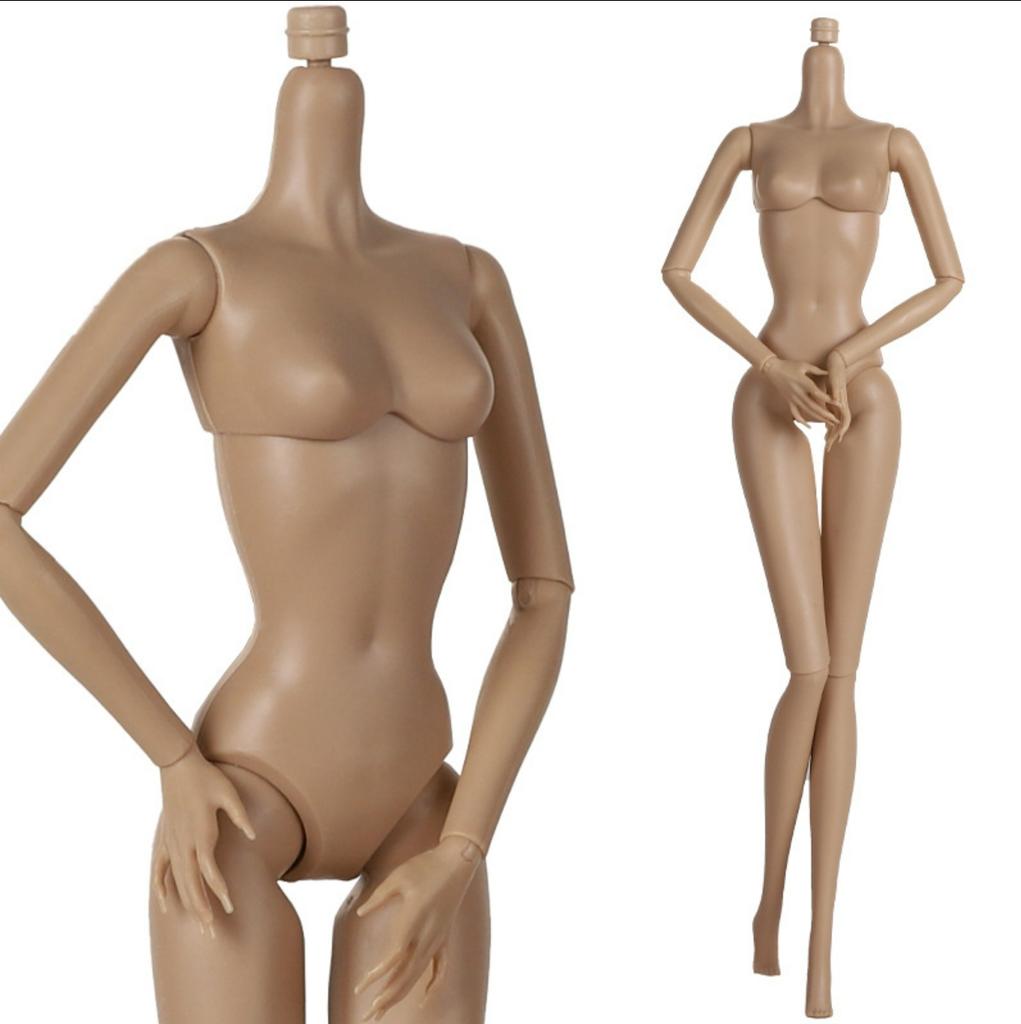 1/6 Super Model Puppenfiguren Gelenke Beweglich Solide Puppe 30cm ST Vintage Gesichtsform Ersatzkörper Für FR/IT Puppenköpfe