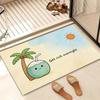 Bathroom Absorbent Diatom Mud Toilet  Doormat Toilet Toilet Floor Mat Toilet Carpet