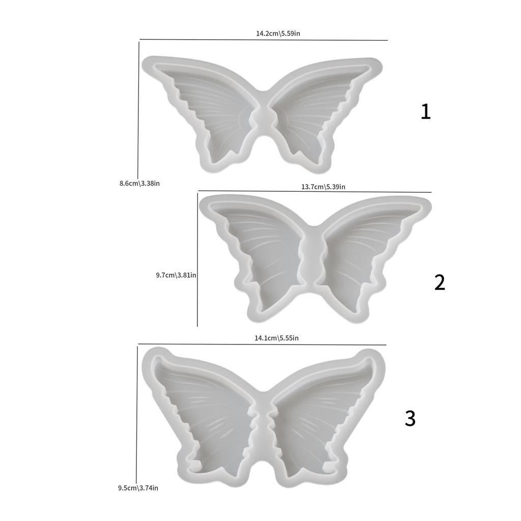 Beginner Friendly Butterfly Wing Silicone Mold for DIY Crafts Jewelry Making and Home Decor 3D Epoxy Resin Casting