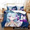 3D Print Anime Kawaii Girl Elira Pendora Bedding Set Single Twin Full Queen King Size Bed Set Adult Kid Bedroom Duvet Cover Sets
