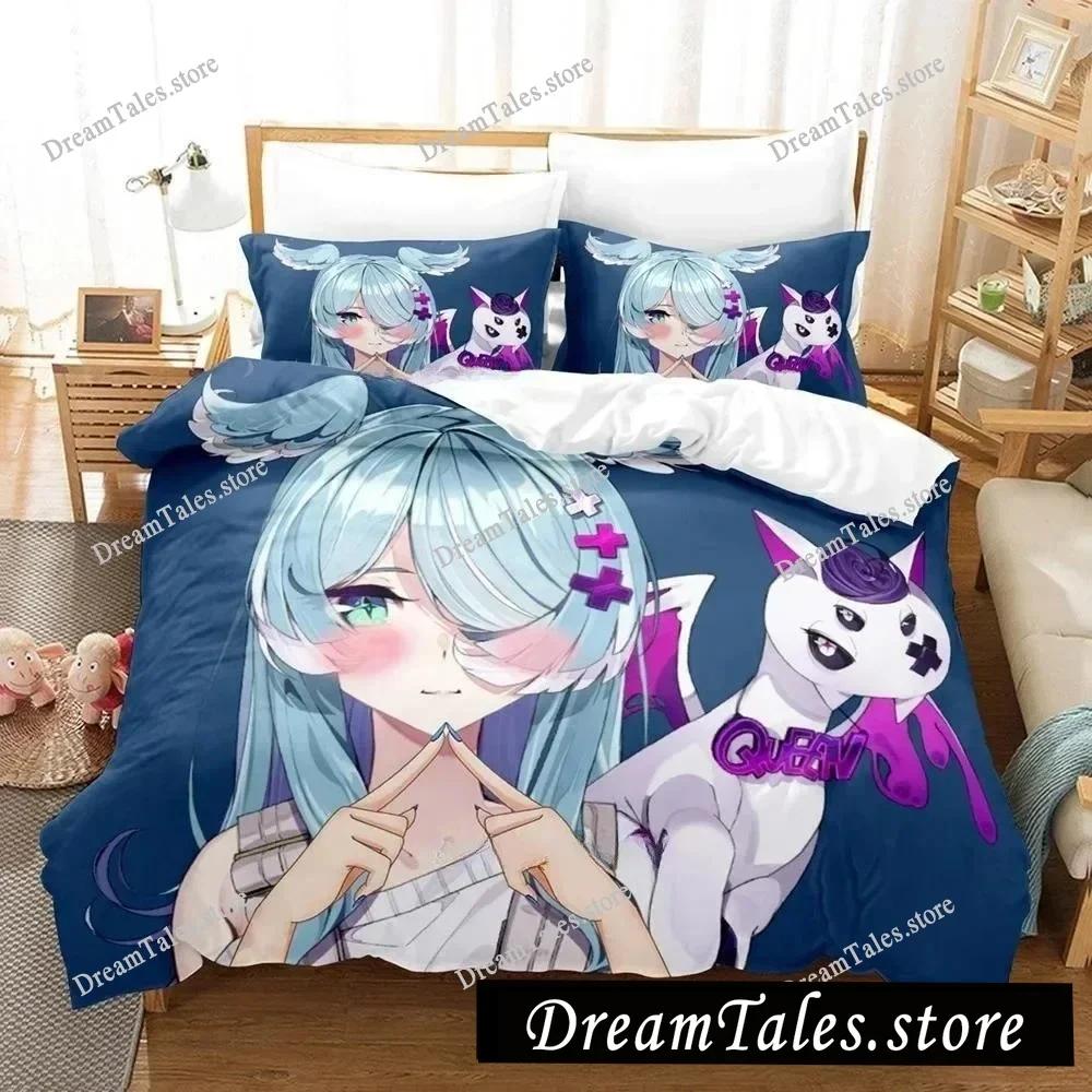 3D Print Anime Kawaii Girl Elira Pendora Bedding Set Single Twin Full Queen King Size Bed Set Adult Kid Bedroom Duvet Cover Sets