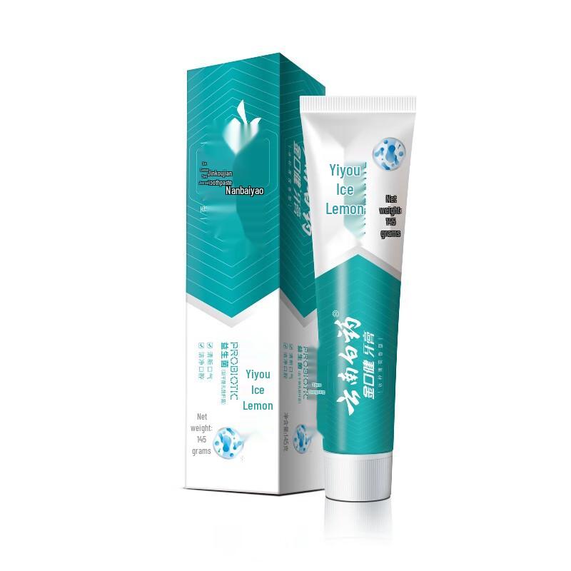 Yunnan Baiyao Jinkoujian Fresh Icy Lemon Mint Toothpaste
