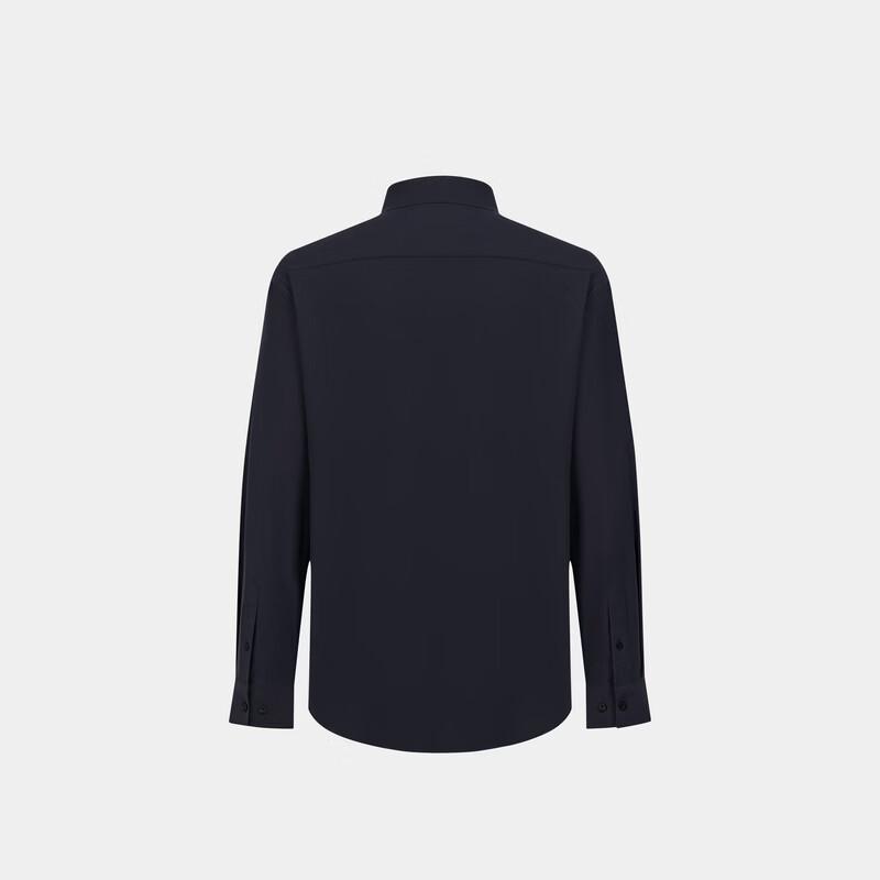 Byyinenfun Men s Four-Way Stretch Wrinkle-Resistant Long Sleeve Shirt M