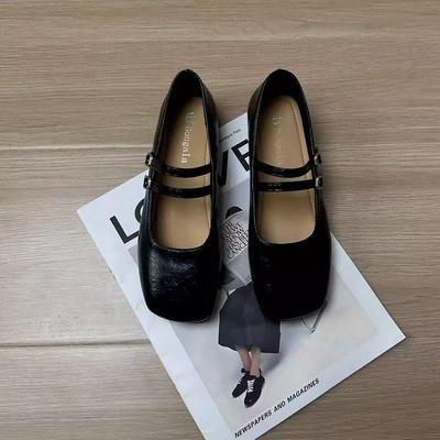Korean Style Round Toe Flat Heel Women's Shoes for Spring/Autumn - Versatile and Casual