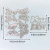 2sets Butterflies Metal Cutting Dies Scrapbooking Stencil DIY Paper Card Decorative Embossing Die Cut Craft