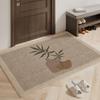 Entrance Door Mat Household Door Mat Anti Slip and Dirt Resistant Entrance Foyer Carpet