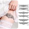 Fake Henna Temporary Tattoo Stickers India Mehndi Flower Body Art Sticker  Women/Lady/Girl