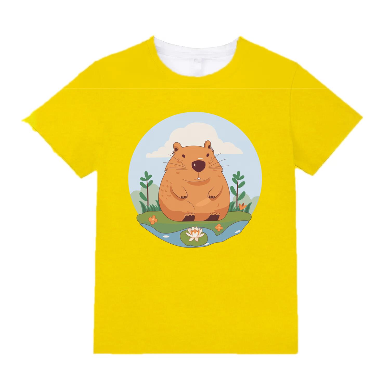 

Футболка с дельфином для детей, милая мультяшная одежда на лето, девочки и мальчики в подростковых топах 160