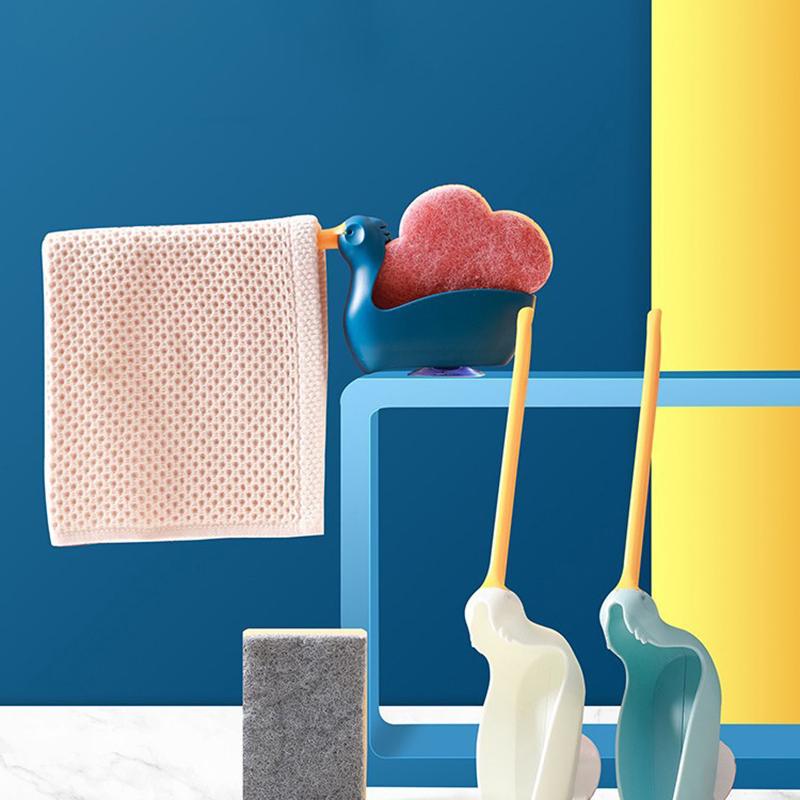 Questo Porta Panni è un Scolapiatti e Portaoggetti Adatto per Cucine e Bagni. Può Contenere Spugne e Strofinacci